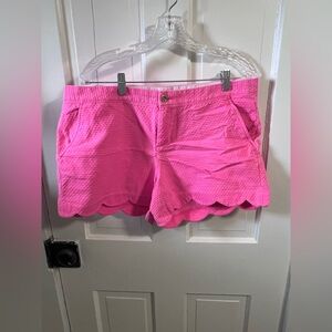 Lilly Pulitzer size 14 pink buttercup shorts